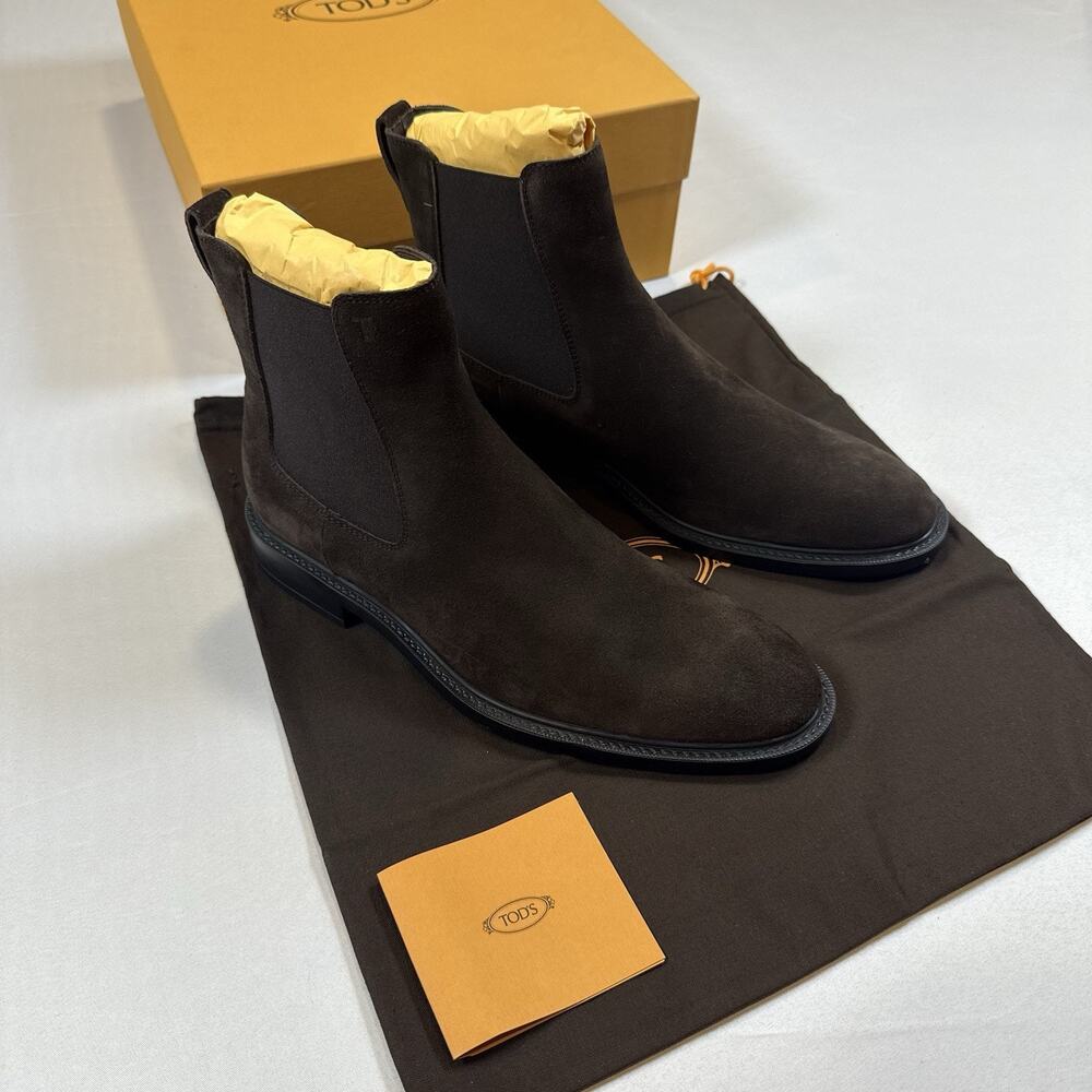Tod’s TRONCHETTO ELASTICO FONDO GOMMA Boot Size 7.5UK/9US New In Box MSRP $1,195